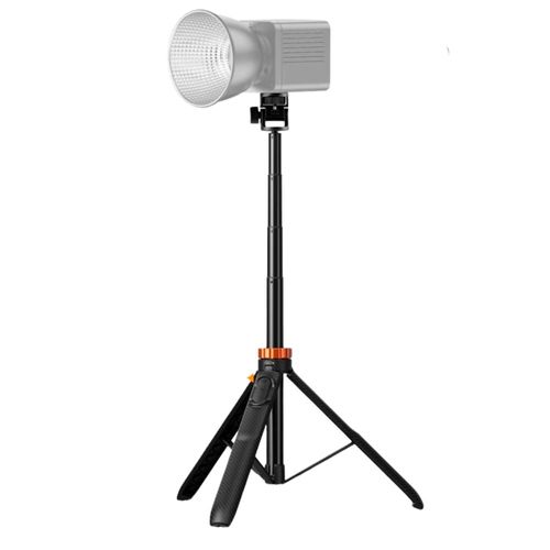 Trípode K&F Concept KF09.143 MS24, compacto, 180cm, control Bluetooth, para cámara y celular